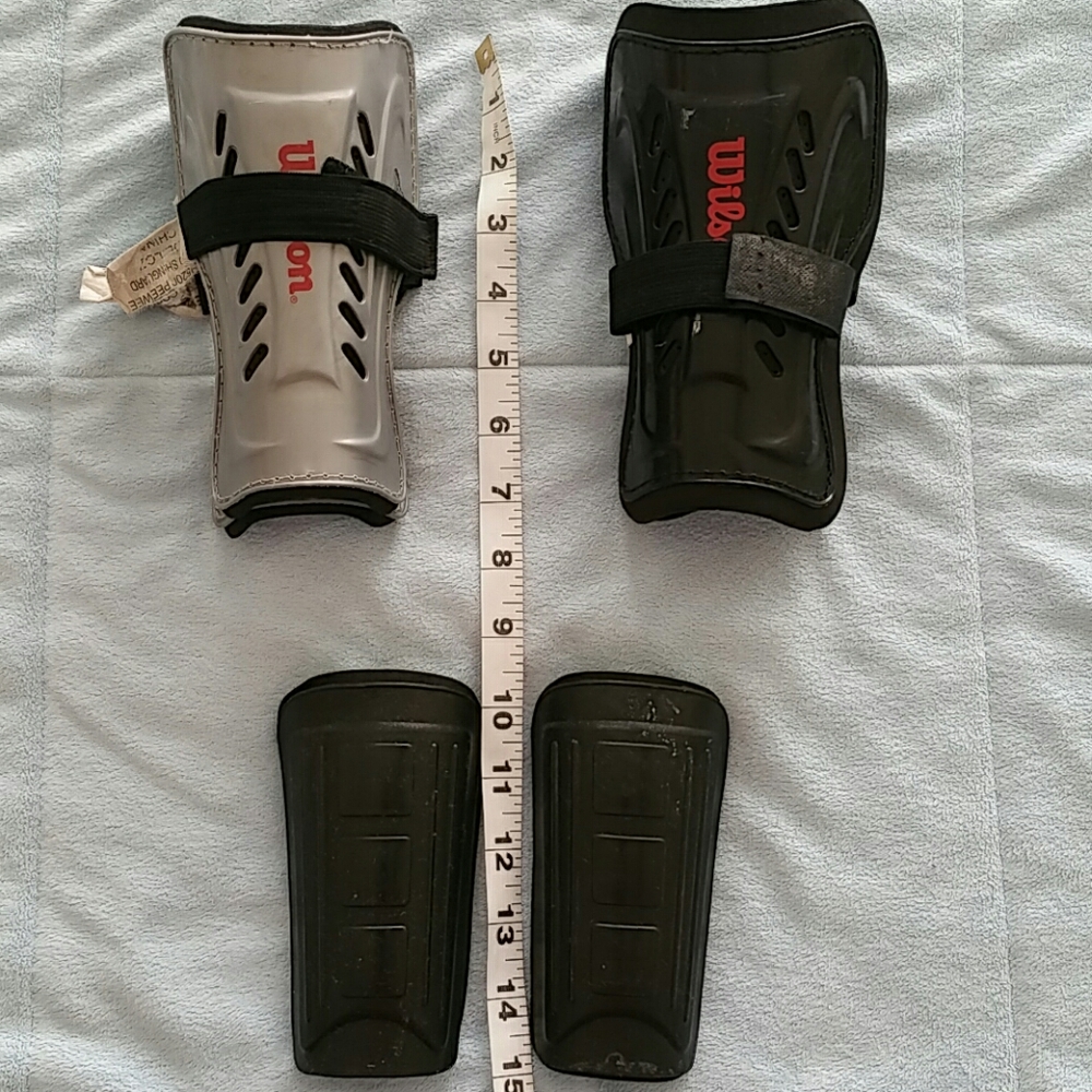 Wilson Soccer shin guards- Buy one get 2 free